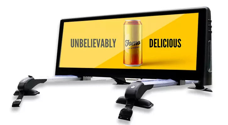 Taxi Top LED Display Screen Car Advertising LED Screen Roof Sign
