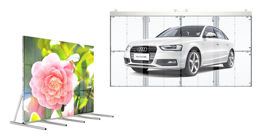 Transparent LED Screen Installation