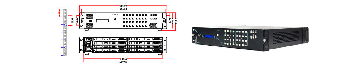 RGBlink FLEX Series LED Video Splicer FLEX 8 FLEX 16 FLEX 32 LED Display Controller